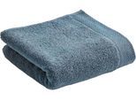 Gaestehandtuecher CHRISTY "LUXE", blau (denim), B:40cm L:76cm, Walkfrottier, Obermaterial: 100% Baumwolle, Handtücher, Gaestehandtuecher, Luxus Gästetücher in Premium Qualität mit 730g/m², 40x76cm, 6er Set