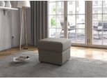 Hocker SIT & MORE "Freetown", grau (delphine), B:59cm H:48cm T:59cm, Hocker, Hocker, auf Gleitern