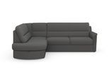 Ecksofa SIT & MORE "Panini L-Form", grau, B:243cm H:87cm T:175cm, Sofas, Ecksofa, wahlweise mit Bettfunktion und Bettkasten