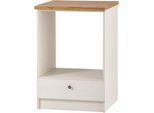 Herdumbauschrank OTTO HOME "KS-Westminster, Herdumbau, Unterschrank, Ofenschrank, Küchenschrank", weiß (pinie weiß), B:63cm H:93cm T:64cm, Schränke, Herdumbauschrank, Breite 63 cm, Nischenmaß B/T/H 56,8/62,5/58,8 cm, mit 1 Schubkasten