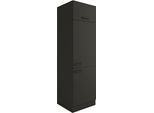 Kühlumbauschrank OPTIFIT "Palma", grau (anthrazit, anthrazit), B:60cm H:206,8cm T:60cm, Holzwerkstoff, Schränke, Kühlumbauschrank, Breite 60 cm, Nischenmaße B/T/H 56,7/55,5/88 cm