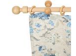 Gardinenstange SN DECO GROUP "Giro" Gr. 8, beige (naturfarben), L:320cm, Holzwerkstoff, Gardinenstangen, Gardinenstange, 28 mm, Holz, verschiedenen Längen und Farbe, Komplettset