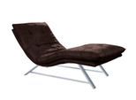 Relaxliege W.SCHILLIG "daily dreams", braun (mocca z69), B:75cm H:91cm T:170cm, Longlife Xtra-Leder Z69: Das feinnarbige, gedeckte Softleder Z69 besticht durch seine außergewöhnliche Weichheit im trendigen »Vintage-Look«, Hautstärke 0, 9 - 1, 1 mm, Sofas, Relaxliege, in Waffelkissen-Optik, wahlweise mit Motor, Kufengestell, in 2 Breiten