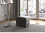 Hocker SIT & MORE "Freetown", grau (anthrazit), B:59cm H:48cm T:59cm, Hocker, Hocker, auf Gleitern