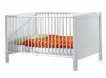 Babybett WIMEX "Helsingborg", weiß (alpinweiß), B:74cm H:77cm L:150cm, Holzwerkstoff, Babybetten, Babybett
