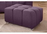 Hocker EXXPO - SOFA FASHION "Elias hochwertig und elegant, mit tollem Sitzkomfort", braun (hortensia), B:71cm H:42cm T:71cm, Struktur (100% Polyester);Webvelours (100% Polyester), Hocker, Hocker