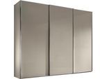 Schwebetürenschrank STAUD "Sinfonie Plus, edles Design in hochwertiger Qualität, Made in Germany", beige (sandglas), B:298cm H:222cm T:68cm, Holzwerkstoff, Schränke, Schwebetürenschrank, Mit vier verschiedenen Ausstattungsvarianten