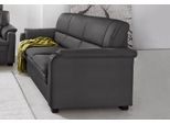 3-Sitzer SIT & MORE "Pisa", grau (anthrazit), B:182cm H:89cm T:90cm, Flachgewebe (100% Polyester) / Struktur (100% Polyester);Luxus-Microfaser ALTARA NUBUCK (100% Polyester) / Struktur (100% Polyester), Sofas, 3-Sitzer, mit Federkern