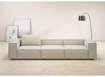 3,5-Sitzer HOME AFFAIRE "Watertown, modernes Big-Sofa XXL, 336 cm Breite, auch in Feincord", beige (sand), B:336cm H:68cm T:98cm, 94% Polyester, 6% Nylon, Sofas, 3 5-Sitzer, Riesiges Designersofa mit viel Platz & weichen Bezügen in Trendfarben