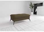 Polsterhocker SIT & MORE "Amica", grün (olive), B:102cm H:47cm T:69cm, Hocker, Polsterhocker, mit Stauraum