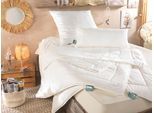 Baumwollbettdecke FAN "African Cotton", beige, B:135cm L:200cm, Bezug: 100% Baumwolle. Füllung: 100% Lyocell (TENCEL™), Bettdecken, Baumwollbettdecke, Bettdecke in 135x200 oder 155x220 cm, Winter oder Sommer