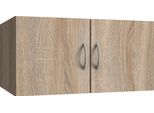 Hängeschrank WIMEX "Multiraumkonzept", braun (eiche sägerau, nachbildung), B:80cm H:64cm T:40cm, Holzwerkstoff, Schränke, Hängeschrank, Schranksystem