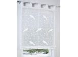 Raffrollo HEINE HOME Gr. 2, beige (creme), B:60cm H:140cm, Raffrollos, Raffrollo