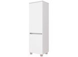 Midischrank WELLTIME "Baabe", weiß (weißmatt), B:40cm H:130cm T:35cm, Holzwerkstoff, Schränke, Midischrank, Badmöbel, Breite 40 cm