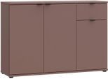 FORTE "Ganymede" Sideboard, Stauraum, Schublade; Metallgriffe, 4 Dekore, Breite 119,8cm