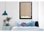Seitenzugrollo MYDECO "Trend" Gr. 1, beige (sand, weiß), B:100cm H:150cm, Polyester, Rollos, Seitenzugrollo