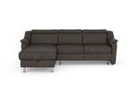 Ecksofa SIT & MORE "Freetown L-Form", braun, B:257cm H:84cm T:166cm, Sofas, Ecksofa, inklusive Kopfteilverstellung und komfortablem Federkern