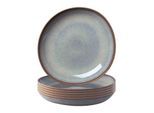Schale "Schalen flach Lave ø 27 cm 6er Set", beige, LIKE. BY VILLEROY & BOCH, Schüsseln, Schale