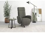 TV-Sessel SIT & MORE "Grenoble, inkl. Kopfteilverstellung", grau (anthrazit), B:71cm H:110cm T:82cm, Sessel, TV-Sessel, wahlweise mit 2 Motoren, Akku & Aufstehhilfe