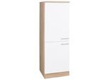 Hochschrank OPTIFIT "Kalmar", weiß, B:60cm H:175cm T:57cm, Schränke, Hochschrank