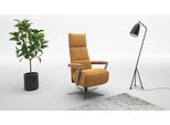 TV-Sessel SIT & MORE "Vario Comfort, inkl. Kopfteilverstellung & 360 Drehfunktion", dijon, B:70cm H:124cm T:85cm, 100% Polyester, Sessel, TV-Sessel, inkl. Herz-Waage-Funktion & 3 Motoren, Höhe der Armlehnen 64cm