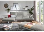 Ecksofa W.SCHILLIG "broadway, Designsofa mit tollem Sitzkomfort, L-Form", grau (steel s22), B:291cm H:94cm T:164cm, Flachgewebe S22 (100% Polyester), Sofas, Ecksofa, Sitztiefenverstellung, Kopfteil- & Seitenteilverstellung, Breite 291cm