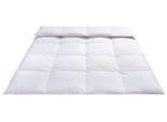 Daunenbettdecke OTTO PRODUCTS "Jannika", weiß, B:155cm L:220cm, Bezug: 100% Baumwolle. Füllung: 80% Daunen, 20% Entenfeder, Bettdecken, Daunenbettdecke, plastikfreie Verpackung