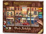 Malen nach Zahlen SCHIPPER "Meisterklasse Triptychon - Paris Nostalgie", bunt, Malvorlagen, KinderB:20cm H:50cm, Karton, Malen nach Zahlen, Made in Germany, B:20cm H:50cm