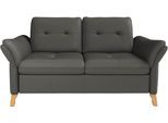2-Sitzer SIT & MORE "Göteborg", grau (anthrazit), B:171cm H:90cm T:102cm, Sofas, 2-Sitzer, inklusive Sitztiefenverstellung und Federkern