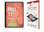 DISPLEX Displayschutzfolie "Tablet Glass", transparent, B:18,9cm H:1,8cm T:299mm, Displayfolien, Displayschutz, Bildschirmschutz, kratz & stoßfest, einfaches Anbringen, Displayschutzfolie