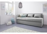 Polsterliege MAINTAL "Diana", grau, B:83cm, Komplettbetten, Polsterliege