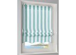 Raffrollo HEINE HOME Gr. 2, salbei, weiß, B:60cm H:140cm, Raffrollos, Raffrollo