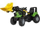 Trettraktor ROLLY TOYS "rollyFarmtrac Premium II Deutz 8280 TTV", grün, Tretfahrzeuge, KinderB:150cm H:75cm T:54cm, Kunststoff, Metall, Trettraktor, mit Frontlader, BxTxH: 150x54x75 cm, B:150cm H:75cm T:54cm