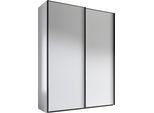 Schwebetürenschrank STAUD "Sinfonie Plus, edles Design in hochwertiger Qualität, Made in Germany", weiß, B:188cm H:222cm T:68cm, Holzwerkstoff, Schränke, Schwebetürenschrank, Mit vier verschiedenen Ausstattungsvarianten