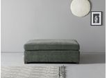 Polsterhocker HOME AFFAIRE "Skara XXL", grau, B:120cm H:48cm T:130cm, 100% Polyester, Hocker, Polsterhocker, Passend zur Serie »Skara XXL«.