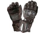 Motorradhandschuhe ROLEFF "RO 67" Gr. L, schwarz, Handschuhe, L, Obermaterial: 90% Rindsleder, 10% Nylon. Innenfutter: 100% Polyester, Motorradhandschuhe, winddicht, wasserdicht