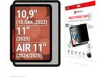 DISPLEX Displayschutzfolie "Tablet Privacy Safe", schwarz, B:19cm H:0,5cm T:30mm, Displayfolien, Blickschutzfolie, Schutzfolie, Bildschirmschutz, kratz- & stoßfest, Displayschutzfolie