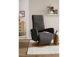 TV-Sessel SIT & MORE "Kobra", braun (espresso), B:71cm H:110cm T:82cm, Webstoff (100% Polyester);Luxus-Microfaser Euphoria (100% Polyester);Luxus-Microfaser Vintage (100% Polyester), Sessel, TV-Sessel, wahlweise mit 2 Motoren, 2 Motoren und Akku oder mit 2 Motoren