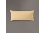 Kissenbezug IRISETTE "Lumen 8129", braun (honig), B:40cm L:80cm, Interlock-Jersey, Obermaterial: 100% Baumwolle, Kissenbezüge, Kissenbezug, hochwertig und traumhaft weich