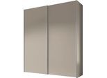 Schwebetürenschrank STAUD "Sinfonie Plus, edles Design in hochwertiger Qualität, Made in Germany", beige (sand), B:188cm H:222cm T:68cm, Holzwerkstoff, Schränke, Schwebetürenschrank, Mit vier verschiedenen Ausstattungsvarianten