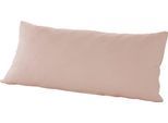 Kissenbezug PRIMERA "Primera Mako-Feinjersey Kissenbezug im Doppelpack", grau (kieselgrau), B:80cm L:40cm, Feinjersey, Obermaterial: 100% Baumwolle, Kissenbezüge, Kissenbezug, In vielen Uni-Tönen