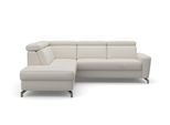Ecksofa SIT & MORE "Scarlett L-Form", beige (natur), B:258cm T:226cm, Sofas, Ecksofa, inklusive Kopfteilverstellung, wahlweise mit Bettfunktion, Bettkasten