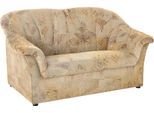 2-Sitzer DOMO COLLECTION "Pegnitz für kleine Räume, Breite 155cm", beige, B:155cm H:82cm T:82cm, 100% Polyester, Sofas, 2-Sitzer, zeitlos, elegante Armlehnen, komfortabel