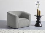 Sessel "LYZA Relaxsessel, Loungesessel, Maße B/T/H: 113/95/71 cm", grau (anthrazit), B:113cm H:71cm T:95cm, 100% Polyester, LEGER HOME BY LENA GERCKE, Sessel, Sessel, organische Form, mit Wellenunterfederung, gemütlich und modern