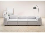 3,5-Sitzer HOME AFFAIRE "Watertown, modernes Big-Sofa XXL, 336 cm Breite, auch in Feincord", grau (light, grau), B:336cm H:68cm T:118cm, 94% Polyester, 6% Nylon, Sofas, 3 5-Sitzer, Riesiges Designersofa mit viel Platz & weichen Bezügen in Trendfarben