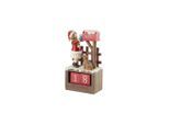 Weihnachtsfigur VILLEROY & BOCH "Kalendermädchen Winter Collage Accessoires bunt", bunt, Dekofiguren, Weihnachtsfigur