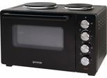 GORENJE Minibackofen "OM30GBX", schwarz, B:54,9cm H:26,6cm T:32,5cm, Minibacköfen, 30 Liter Garvolumen, Minibackofen