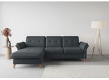 Ecksofa SIT & MORE "Göteborg", grau, B:268cm H:90cm T:176cm, Sofas, Ecksofa, Sitztiefenverstellung und Federkern, wahlweise mit Bettfunktion