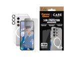 CARE BY PANZERGLASS Displayschutzglas "3-in-1 Privacy Protection Set", transparent, B:11cm H:2,5cm T:20mm, Displayfolien, Blickschutz, Schutzfolie, Bildschirmschutz, kratz- & stoßfest, Displayschutzglas