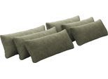 Sofakissen OTTO HOME "Mikado", grün (olive), B:65cm H:25cm T:10cm, 100% Polyester, Polsterauflagen, Sofakissen, 3,5,6,7-teilige Kissen-Sets zur Auswahl